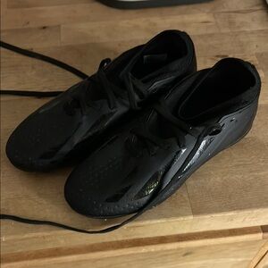 Black Adidas Cleats